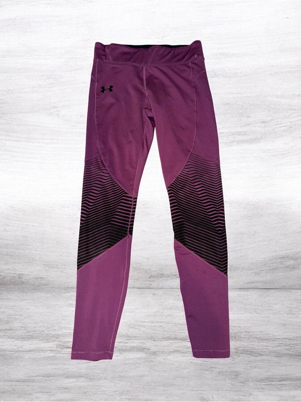 Under Armour Purple & Black Women's Leggings